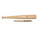 Sports Series Ballpoint Pen in Maple Baseball Bat Case